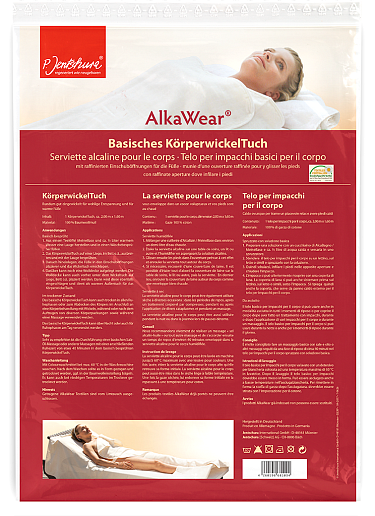 Basisches KörperwickelTuch